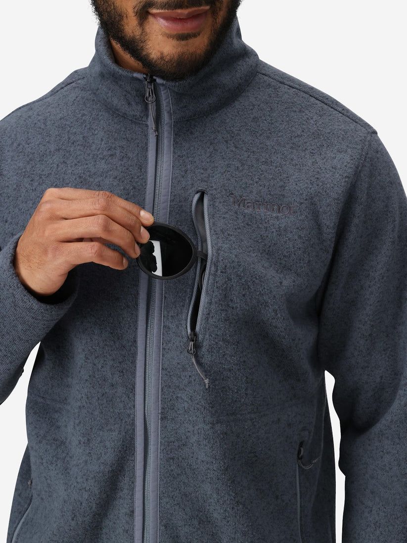 Campera Marmot Drop Line Fleece Hombre Trekking Outdoor